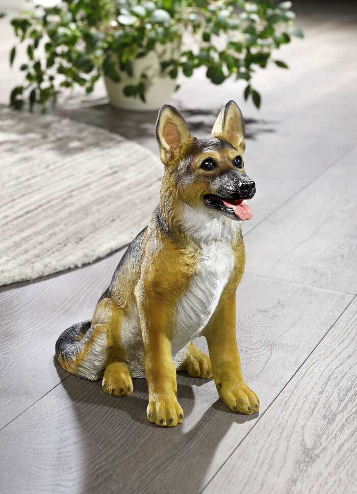 Wetter- und frostbest&auml;ndiger Sch&auml;ferhund 