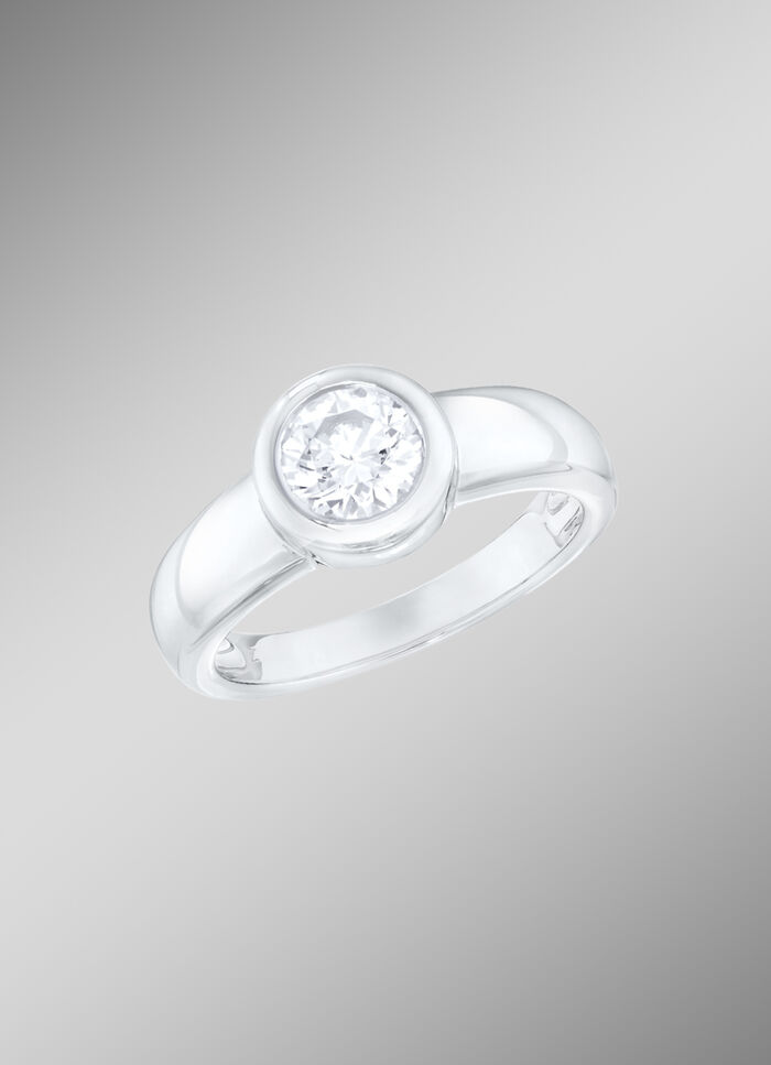 Damenring mit Brillant 