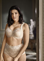 Miss Mary Bügel-BH mit strukturiertem Vorderteil BEIGE