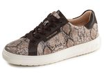 Peter Kaiser, modische Damen-Sneaker, mit herausnehmbarem Fu&szlig;bett TAUPE-MOKKA