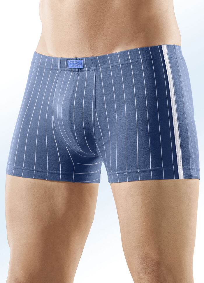 Viererpack Pants, gestreift 