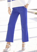 Hose in modischer Weite ROYALBLAU