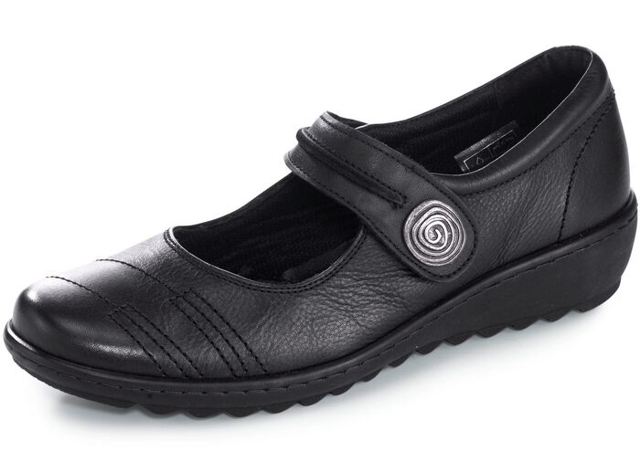 Gemini Slipper aus Rind-Nappaleder SCHWARZ