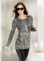 Shirt mit Rundhalsausschnitt 