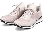 Rieker Sneaker mit Zierschnürung PUDERROSÉ