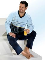 Zweierpack Schlafanz&uuml;ge mit V-Ausschnitt 