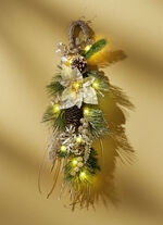 Beleuchtetes Wandgesteck 