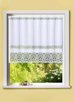 Kleinfenster-Store mit Stangendurchzug 