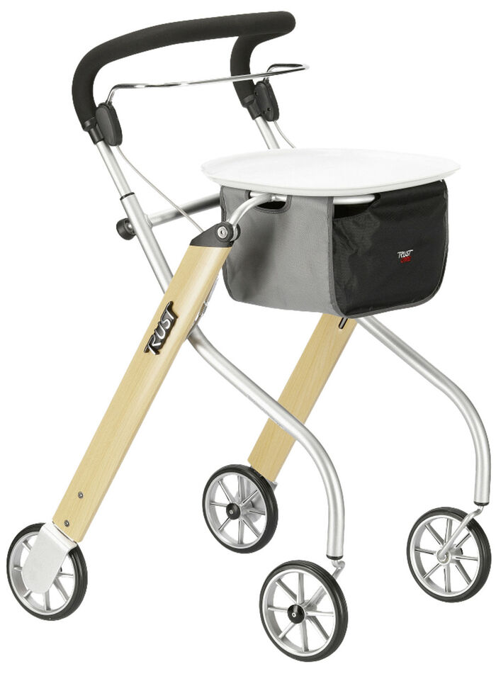 Trust Care Russka Indoor Rollator Let's Go NATUR-SILBER