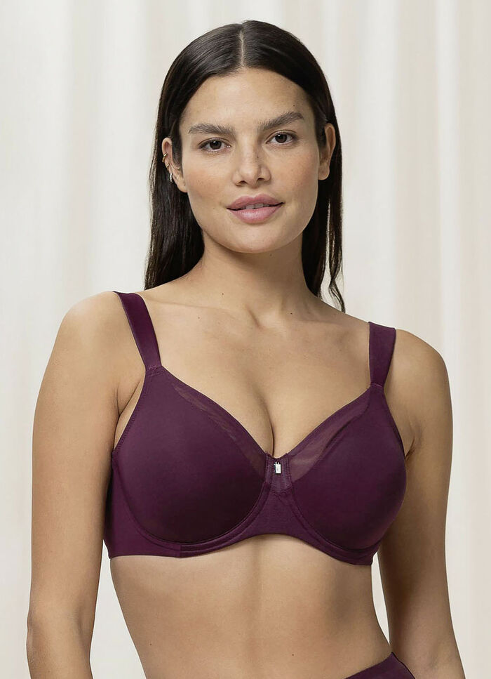 Triumph-True Shape Sensation-Minimizer-Bügel-BH BURGUND