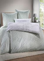 Wendebettw&auml;sche-Garnitur aus 100% Baumwolle GR&Uuml;N