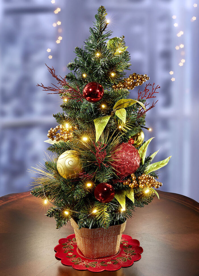 Beleuchteter Tannenbaum 