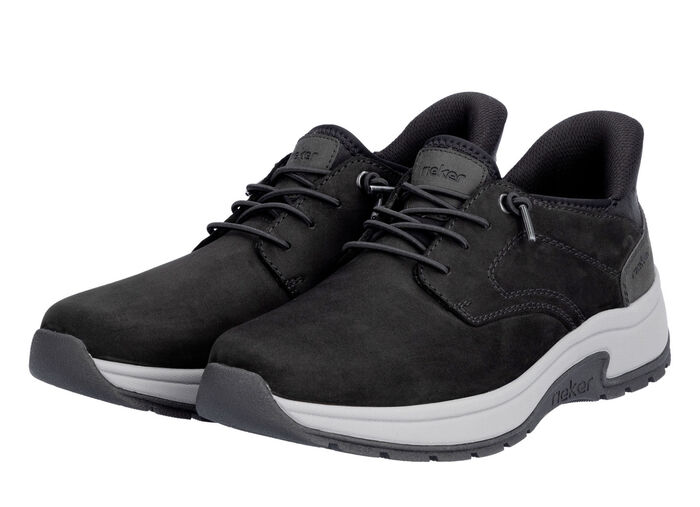 Rieker Sneaker mit verstärkter Hinterkappe für einfaches Einschlüpfen SCHWARZ