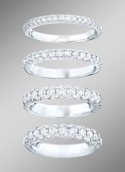 Memoire-Brillantring in verschiedenen Karatgewichten 