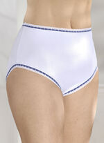 Siebenerpack Slips mit Kontrastabschlüssen 