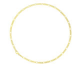 Diamantierte Figarokette 