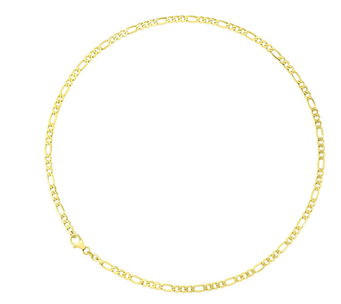 Diamantierte Figarokette 