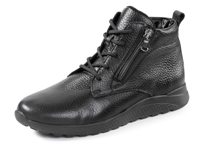 Waldl&auml;ufer, bequeme Damen-Stiefeletten, Winterschuhe, Weite H, aus Hirschleder 