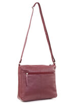 Laurina, Tasche, Damen, mit verstellbarem Umhängeriemen BURGUND