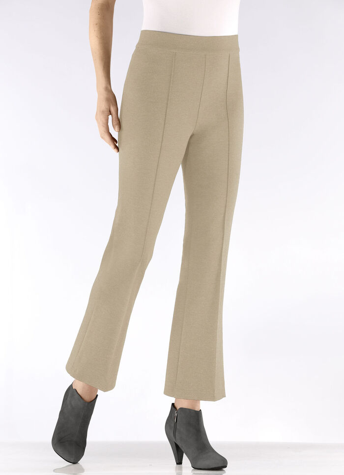 Knöchellange Hose in Schlupfform SAND