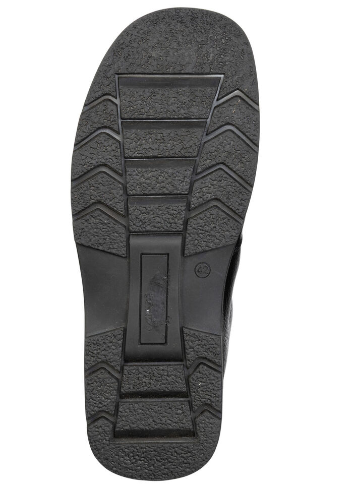 GINO GALANTE, gefütterte Herren-Boots, Winterschuhe, mit Lammfell SCHWARZ