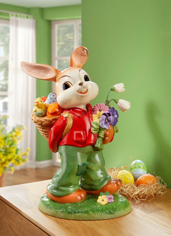 Jumbohase aus Feinsteingut 