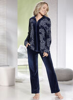 Hausanzug mit Reißverschluss  