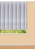 Store Ornament mit Universalschienenband WEISS