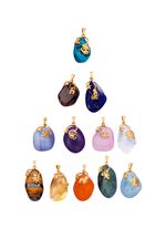 Sternzeichen-Anh&auml;nger mit echten Monats-Edelsteinen 