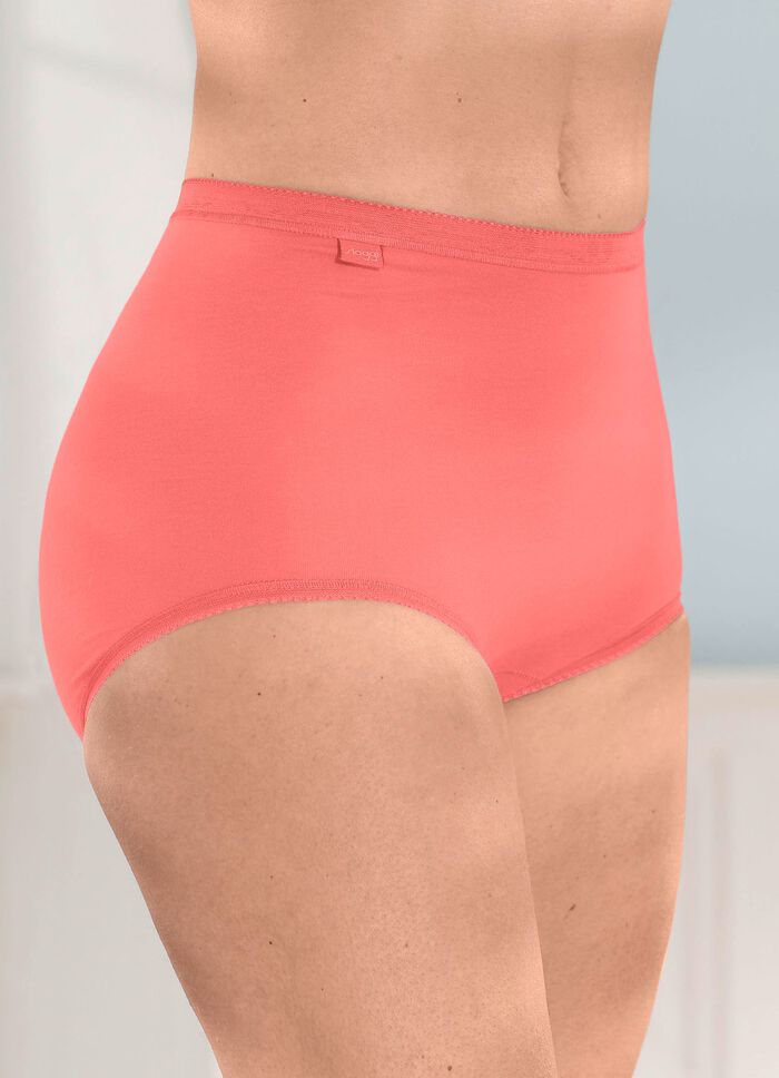 Sloggi Viererpack Slips mit elastischen Abschl&uuml;ssen 