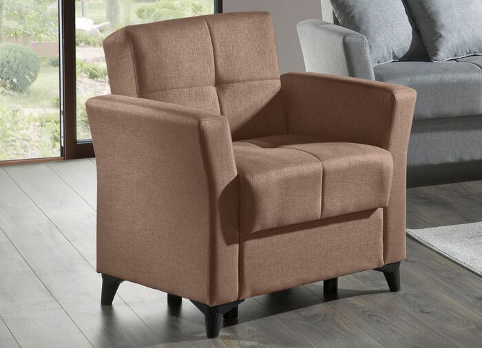 Gemütliche Polstermöbel mit Bettfunktion BEIGE