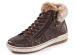 Remonte, gef&uuml;tterte Damen-Boots, Winterschuhe, Weite G, mit herausnehmbarem Fu&szlig;bett DUNKELBRAUN