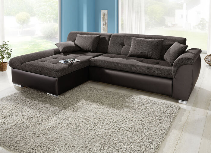 Polsterecke mit Bettfunktion BRAUN-BRAUN