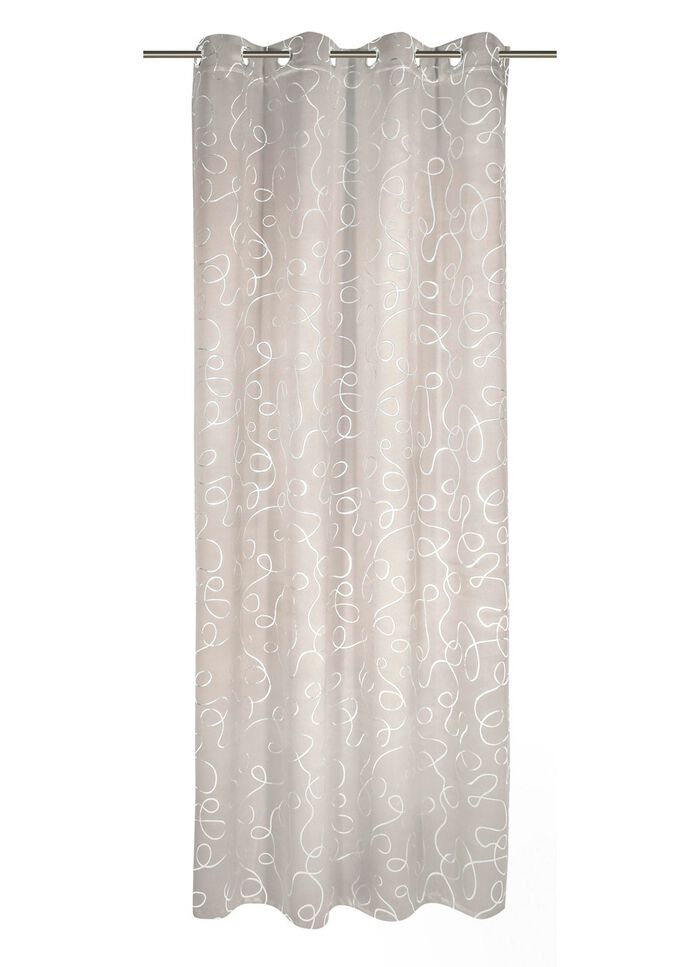 Verdunkelungsschals mit Ösen CREME