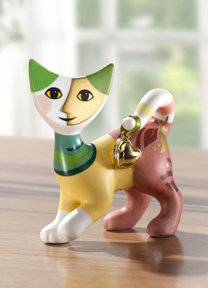 Katze mit Herz aus dem Hause Goebel 
