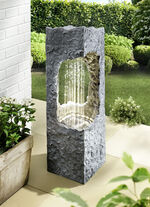 Brunnens&auml;ule Corso mit LED-Beleuchtung 