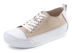 Andrea Conti, leichte Damen-Sneaker, Weite G, mit herausnehmbarem Fu&szlig;bett BEIGE