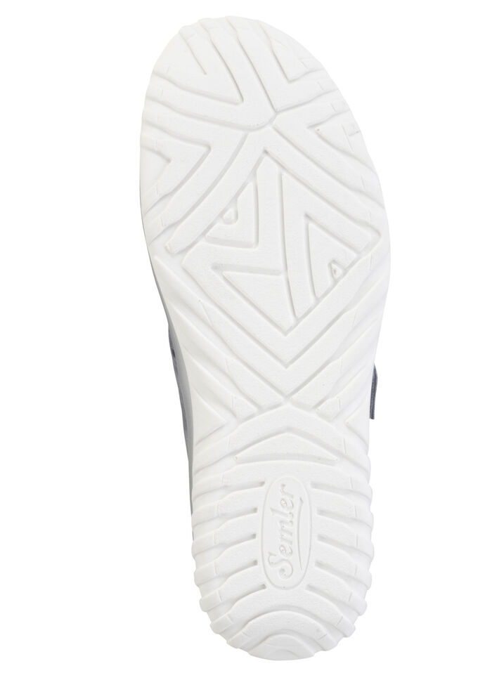 ELENA EDEN Spangenschuh aus Veloursleder mit luftigen Durchbrüchen BLEU