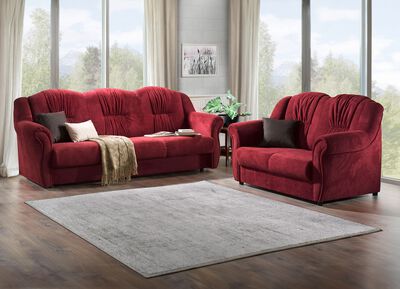 Frei im Raum aufstellbare Polsterm&ouml;bel mit Federkern 