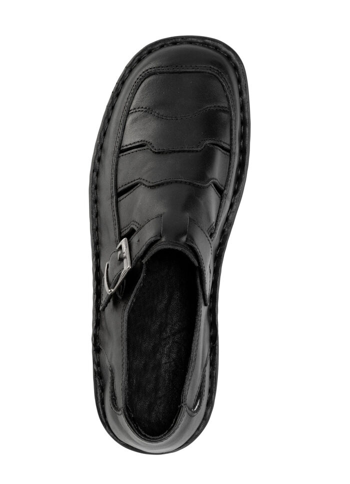 ELENA EDEN Slipper mit luftigen Durchbrüchen SCHWARZ