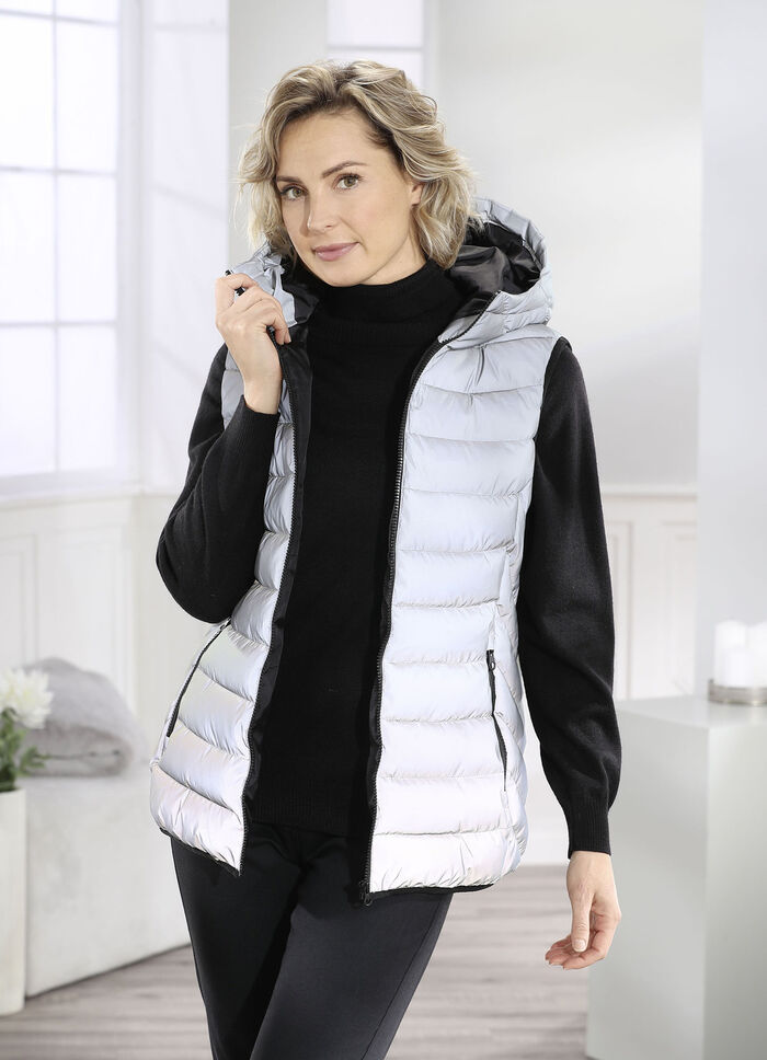 Weste mit reflektierender Beschichtung 