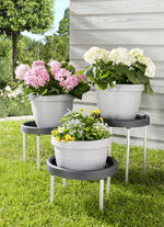 Pflanzenpodest aus Kunststoff, 3er-Set 
