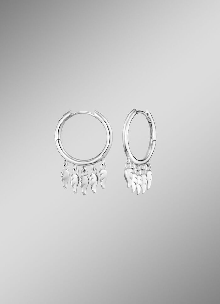 Creolen mit 5 Flügelchen 