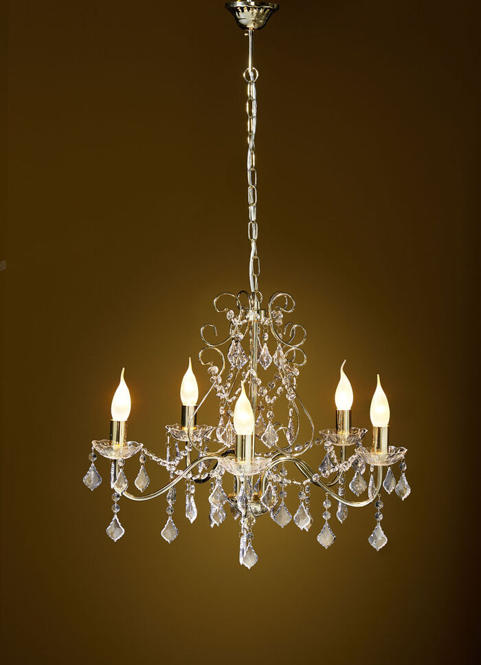 Kronleuchter, 5-flammig 