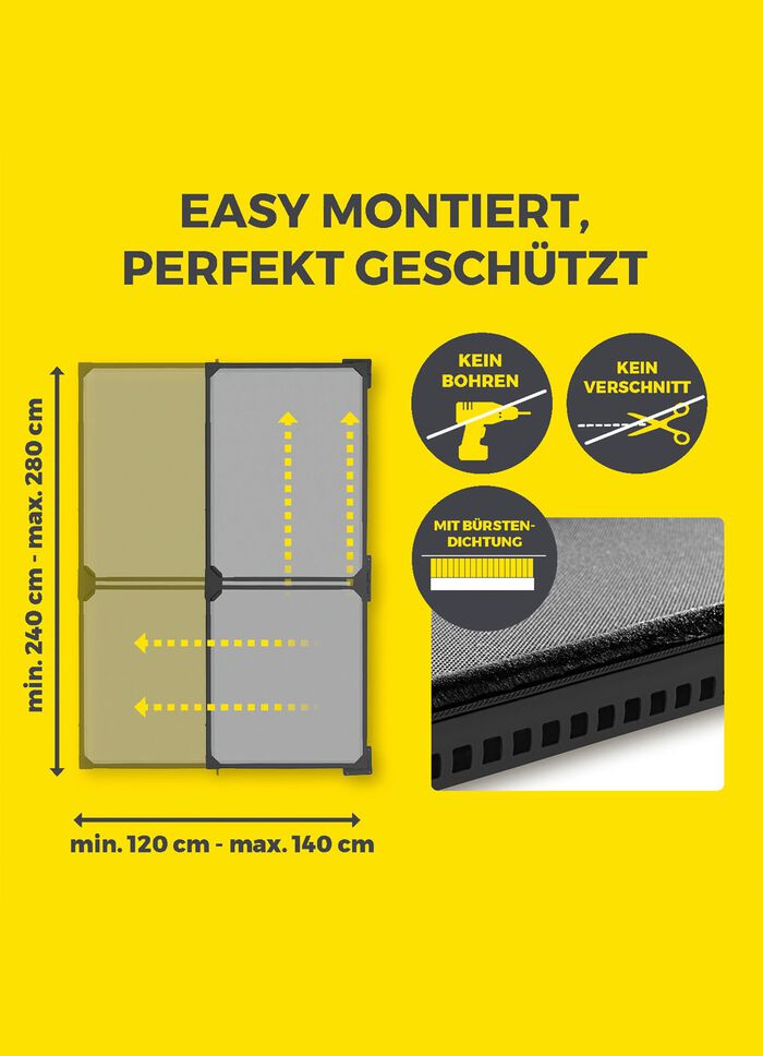 EASYmaxx Insektenschutz-Schwingt&uuml;r 