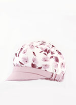 Modische Damen-Ballonmütze mit Elastikeinsatz ROSÉ