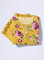 Zweierpack Schlafanz&uuml;ge mit gebogten Abschl&uuml;ssen  