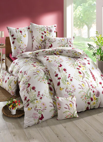 Bettwäsche-Garnitur aus Microfaser 