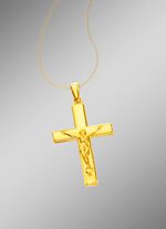 Kreuz-Anh&auml;nger in Hochglanz 