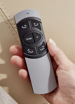 Leder-Polsterecke mit Relax-Funktion BEIGE